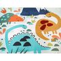 Voir la diapositive 5 : COTE DECO Parure de lit enfant Dinosaures - 100% coton 57 fils/cm² - 140 x 200 cm