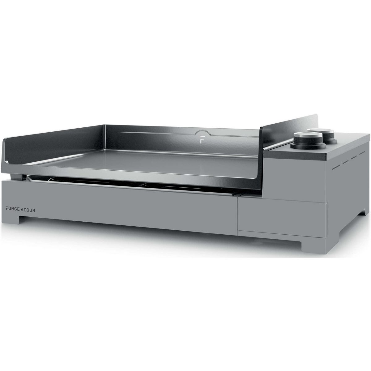 FORGE ADOUR Plancha gaz 5300w plaque fonte émaillé 58.5x40.5cm - premiumg60ang