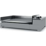 FORGE ADOUR Plancha gaz 5300w plaque fonte émaillé 58.5x40.5cm - premiumg60ang