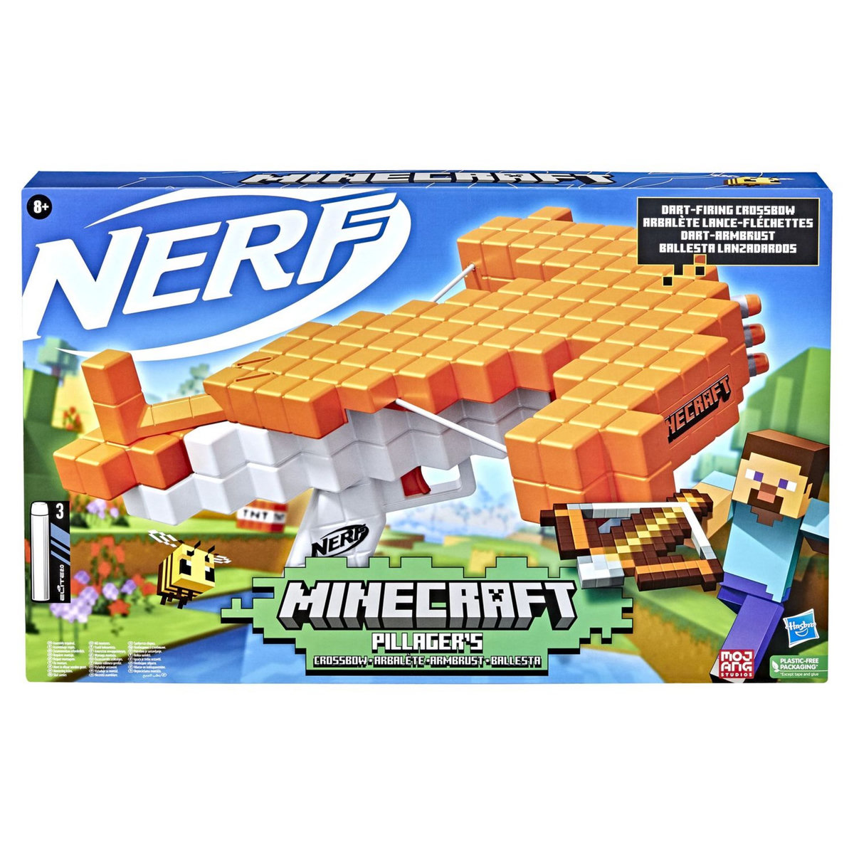HASBRO Nerf Minecraft Pillager's Arbalète