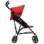 Voir la diapositive 1 : AUCHAN BABY Poussette canne bébé buggy D09 rouge chiné