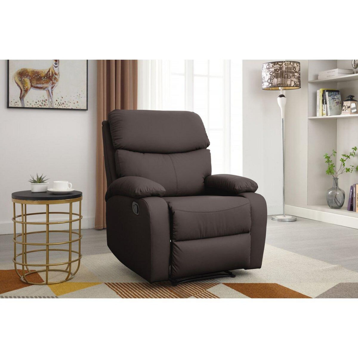 Habitat et Jardin Fauteuil inclinable  Giselle  - Marron