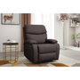 Voir la diapositive 2 : Habitat et Jardin Fauteuil inclinable  Giselle  - Marron