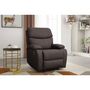 Voir la diapositive 2 : Habitat et Jardin Fauteuil inclinable  Giselle  - Marron