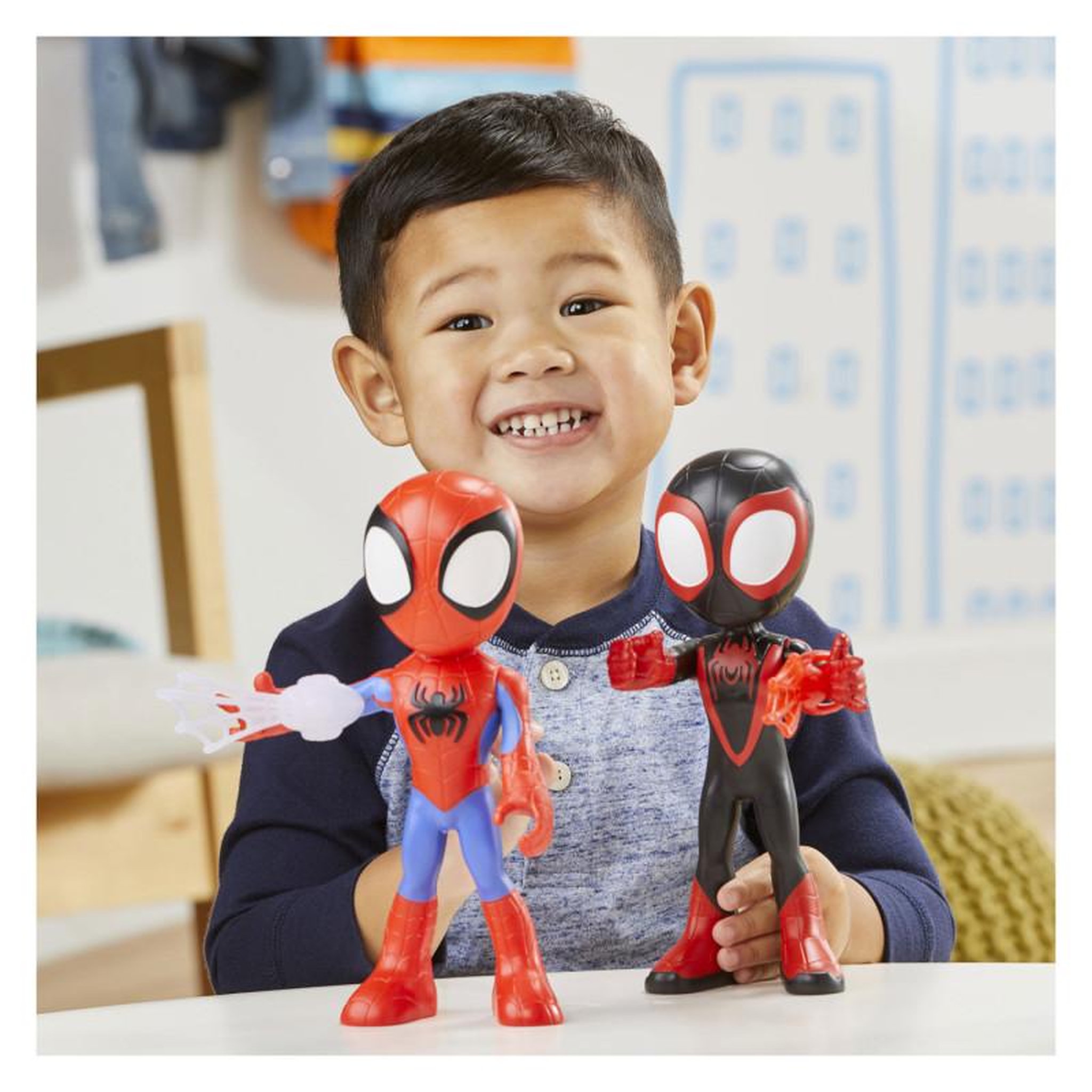 Voir la diapositive 4 : HASBRO Hasbro - Marvel Spidey and His Amazing Friends Miles Morales Spider-M F37115L63B
