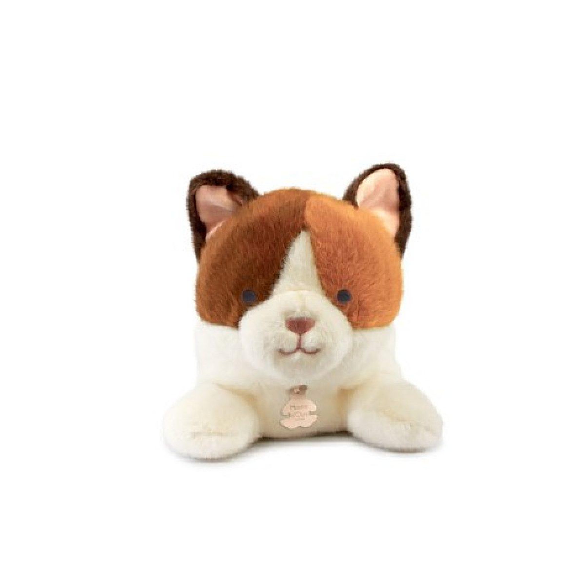 Histoire D'Ours Peluche chat allongee - les p'tits relax - 22 cm