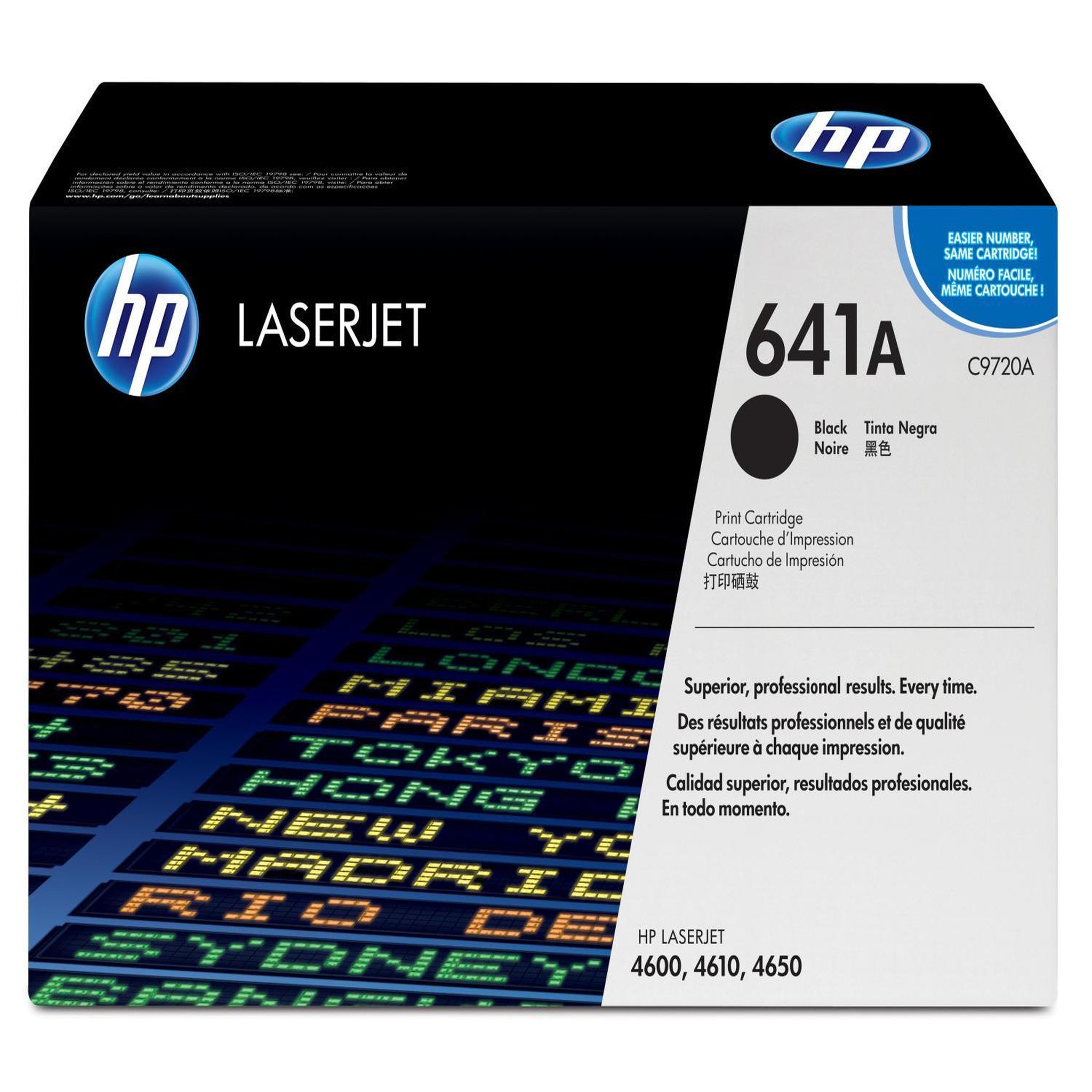 HP Hp 641a black original laserjet toner cartridge cartouche de toner 1 pièce(s) noir