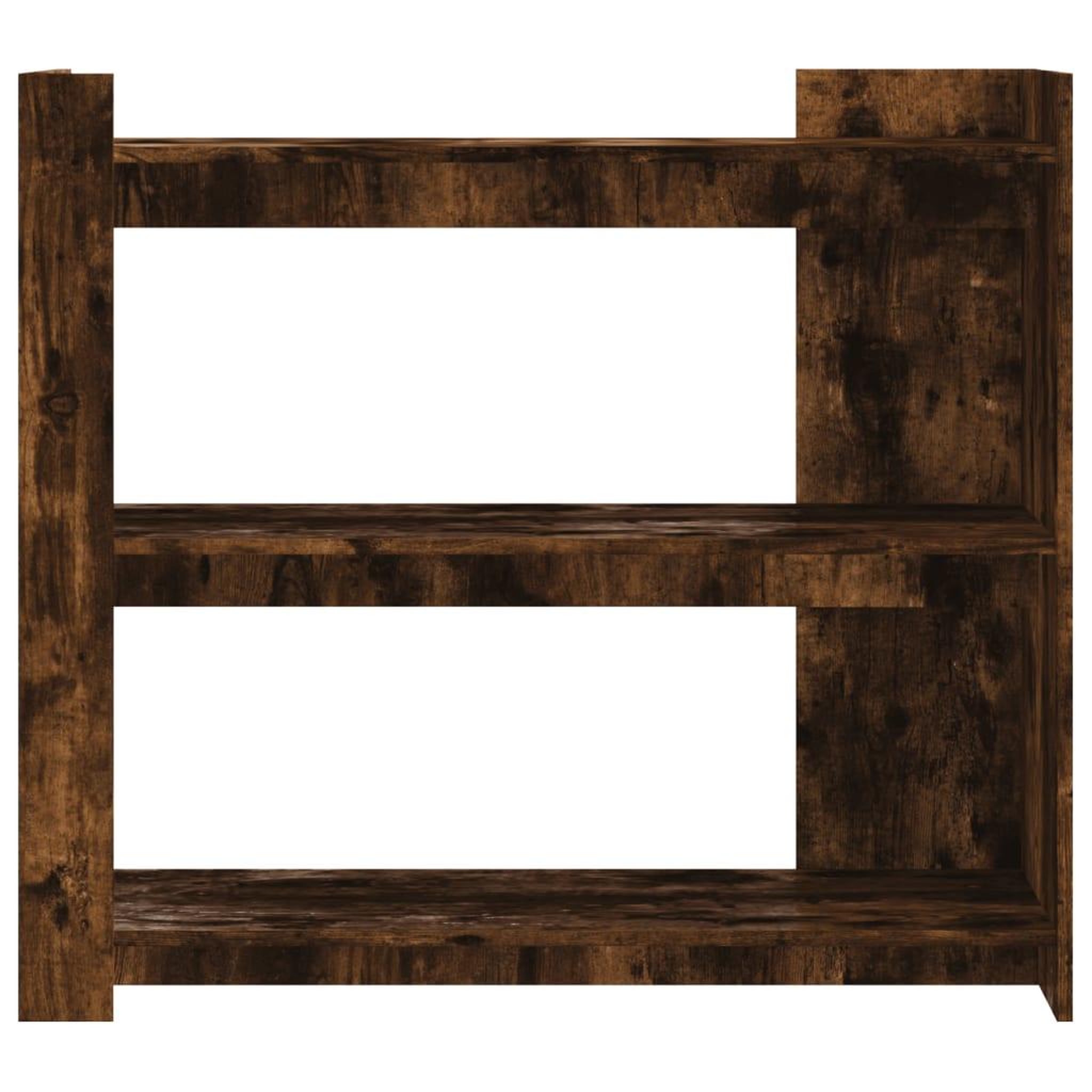 Voir la diapositive 4 : VIDAXL Table console chene fume 100x35x90 cm bois d'ingenierie