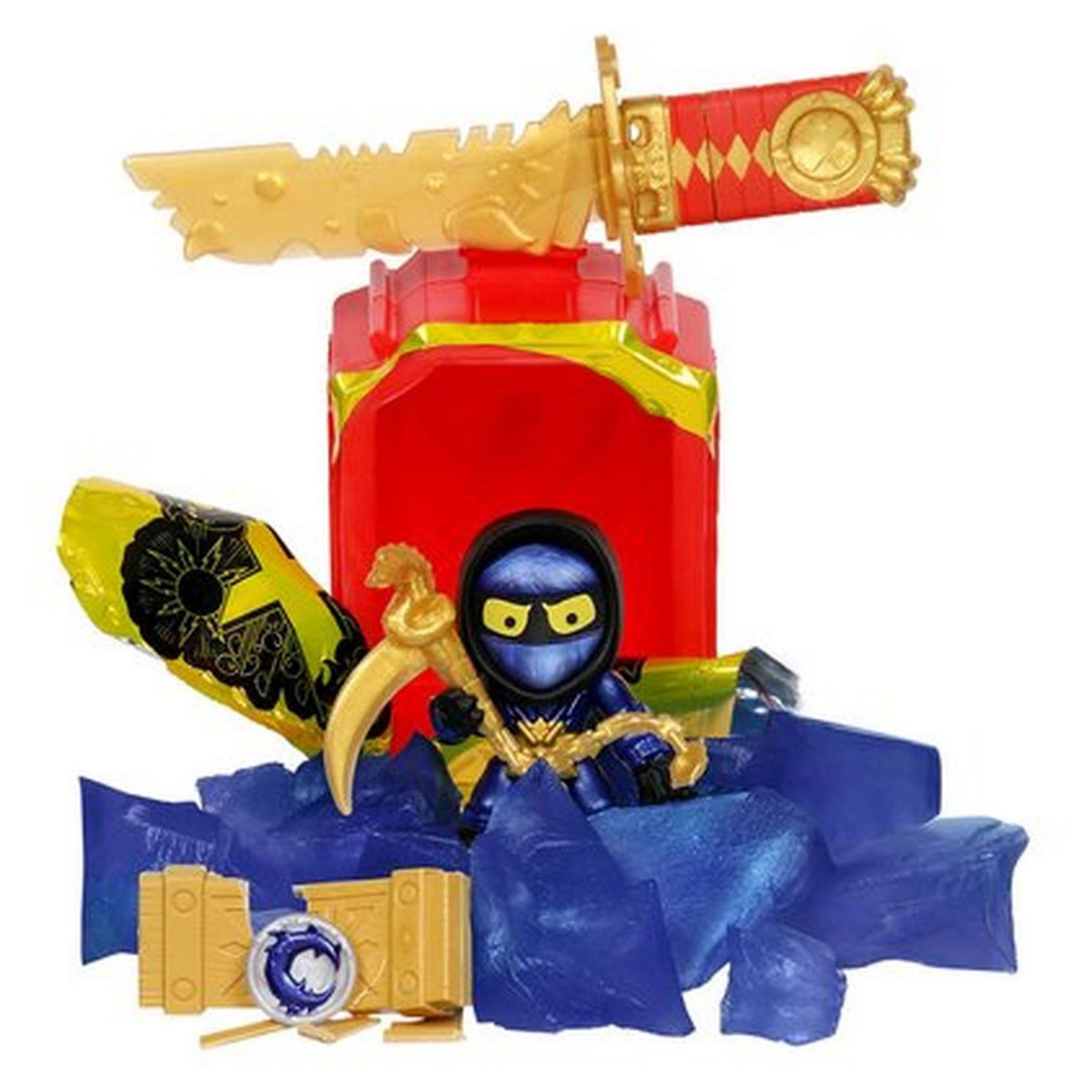 MOOSE TOYS Trésor X - Pack individuel L'or Des Ninjas