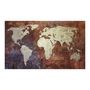 Voir la diapositive 2 : Paris Prix Papier Peint  Continents de Fer  270x450cm