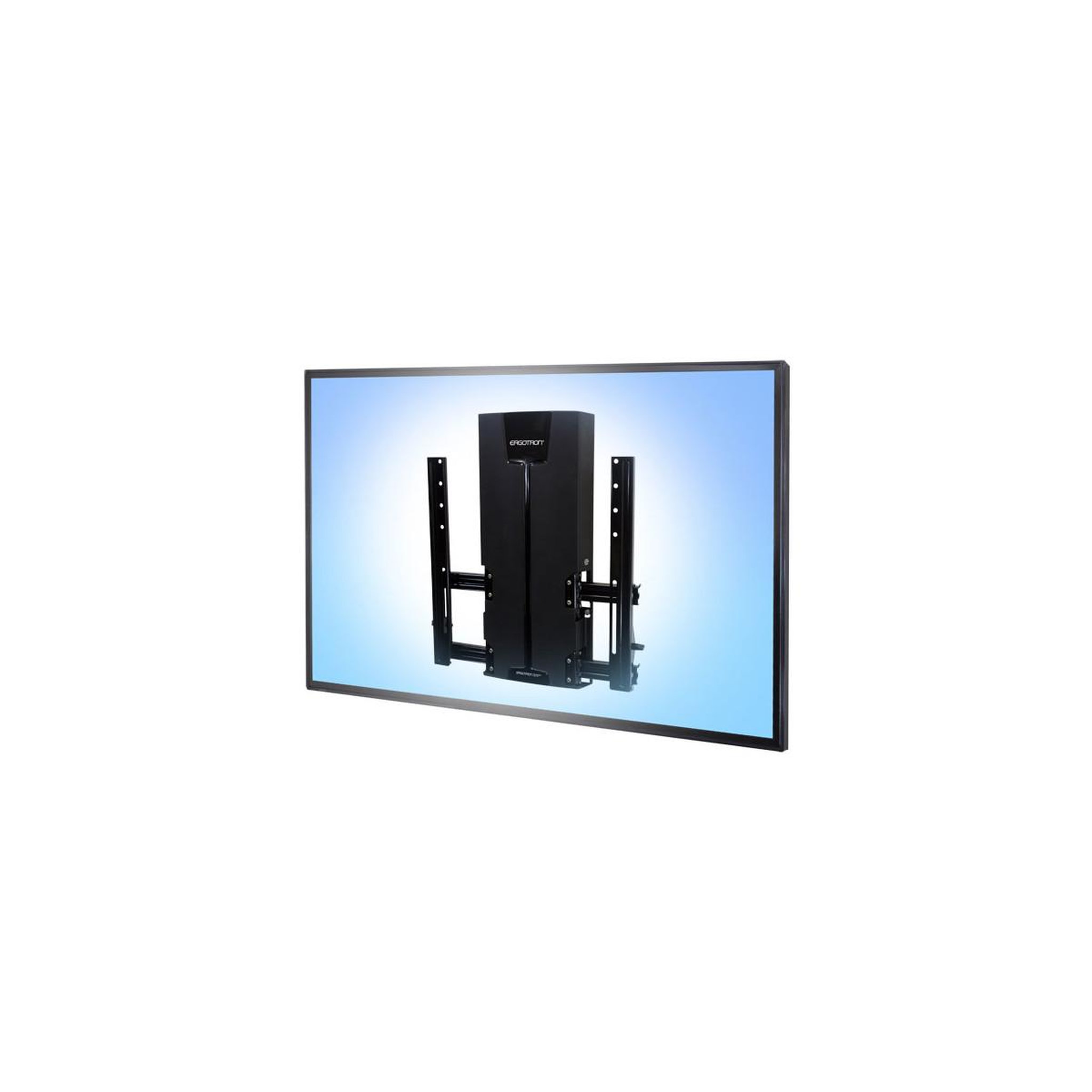 Voir la diapositive 3 : Ergotron Ergotron 61-128-085 support d'écran plat pour bureau 160 cm (63 ) mur noir