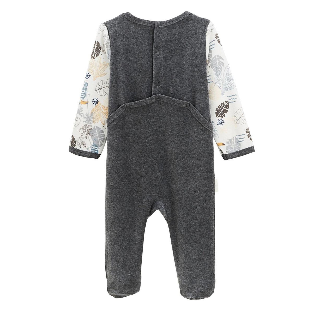 Petit Béguin Pyjama bébé en velours Touctouc