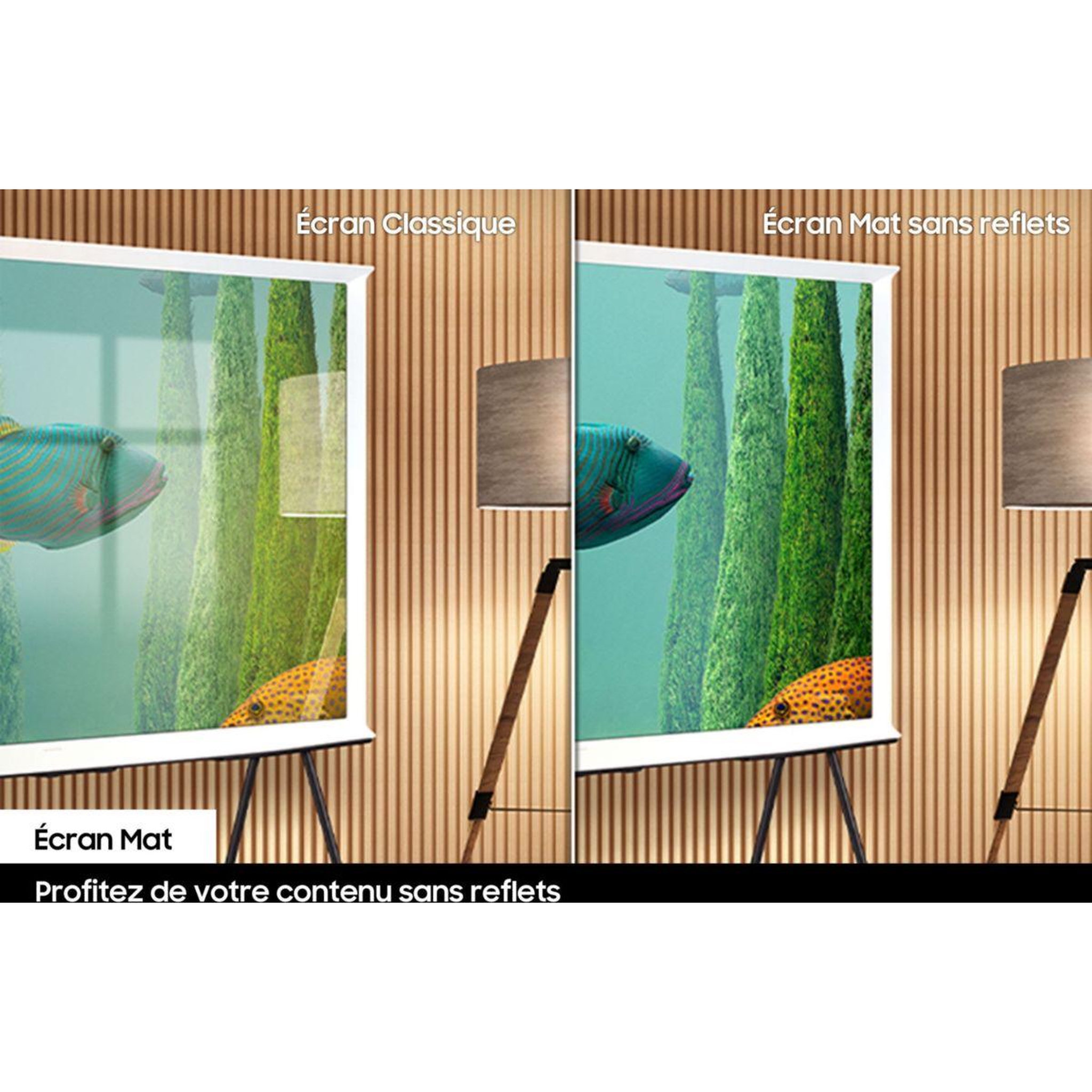 Voir la diapositive 5 : Samsung TV QLED The Serif TQ55LS01D Vert 2024