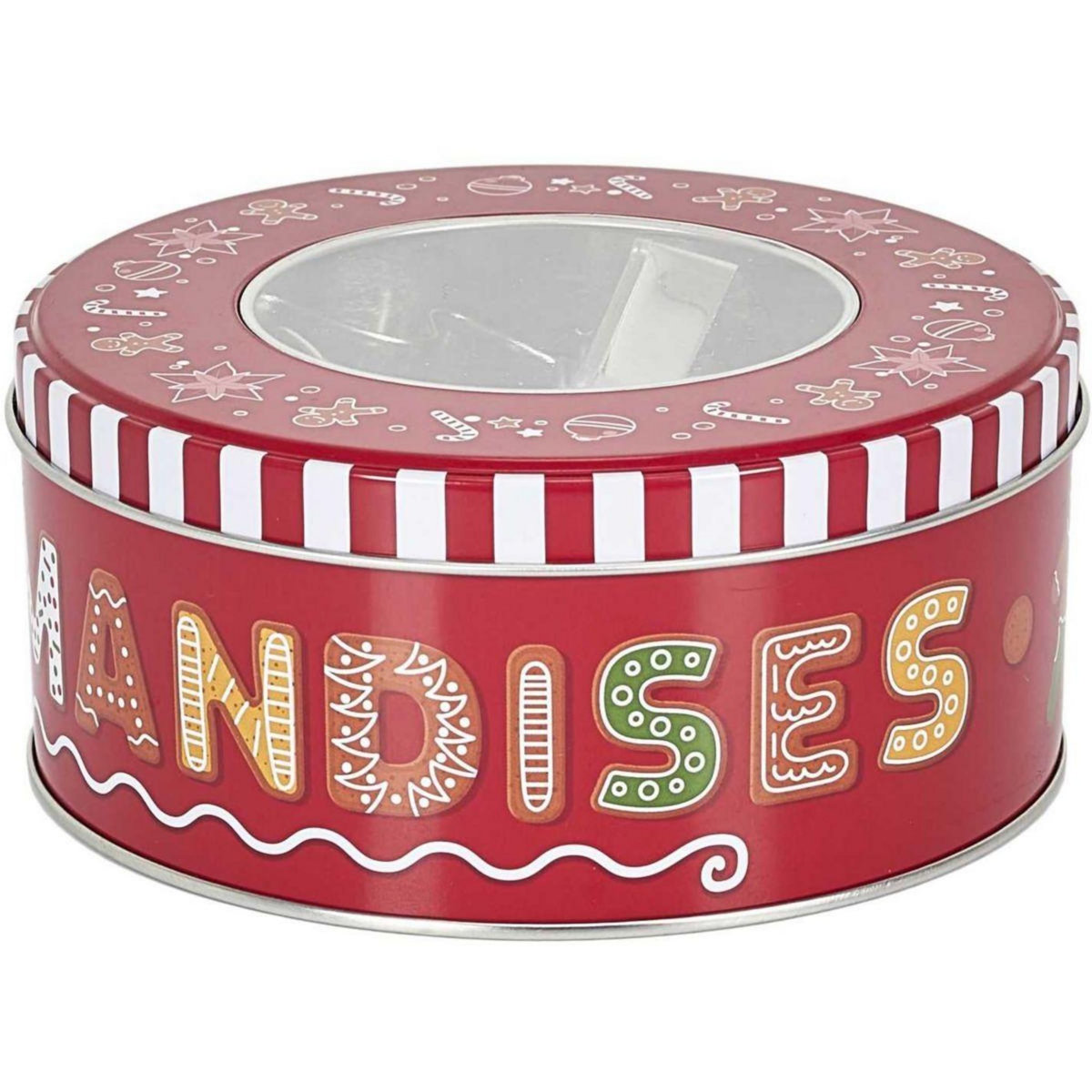 The Home Deco Factory Emporte pièces Noel x10 boite metal