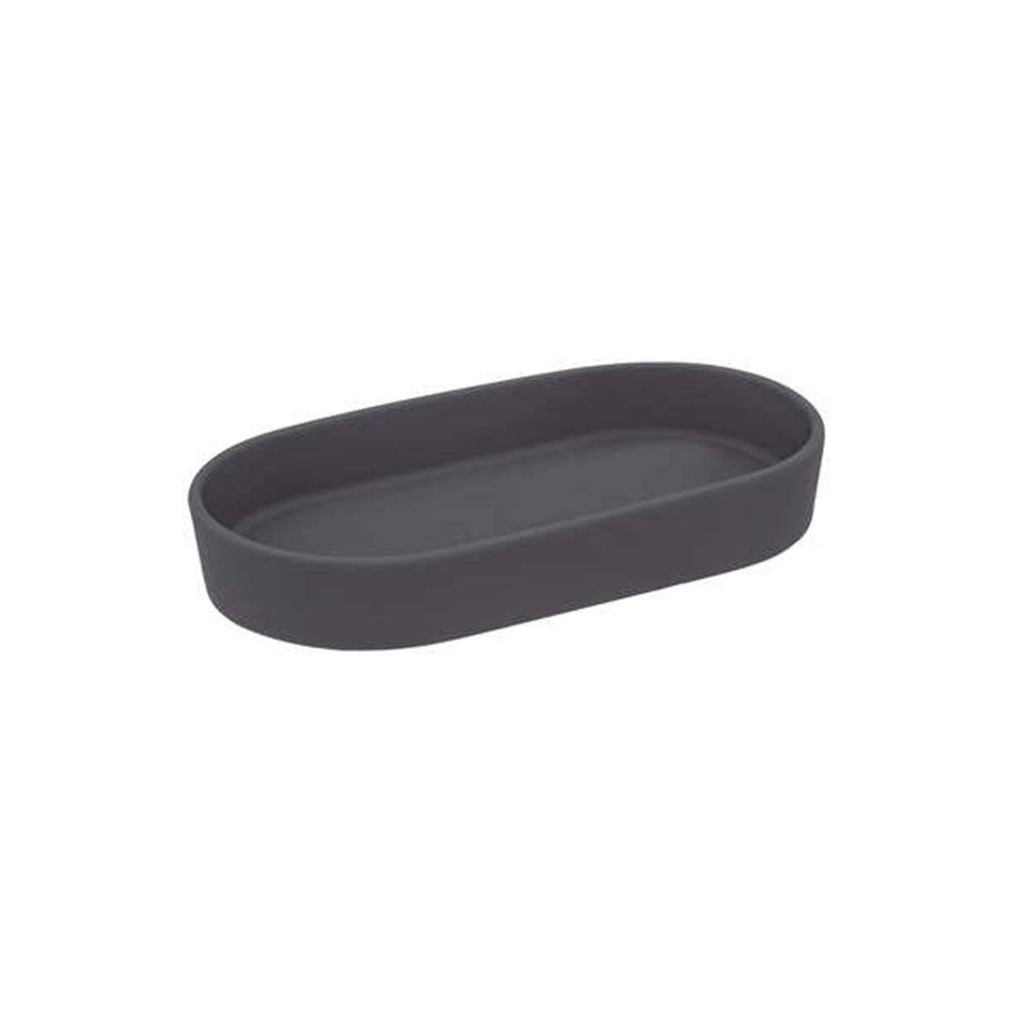 FIVE Plateau de salle de bain  cocon  19cm gris