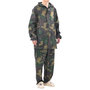 Voir la diapositive 4 : VIDAXL Combinaison de pluie avec capuche 2 pcs Hommes Camouflage M