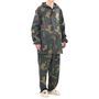 Voir la diapositive 4 : VIDAXL Combinaison de pluie avec capuche 2 pcs Hommes Camouflage M