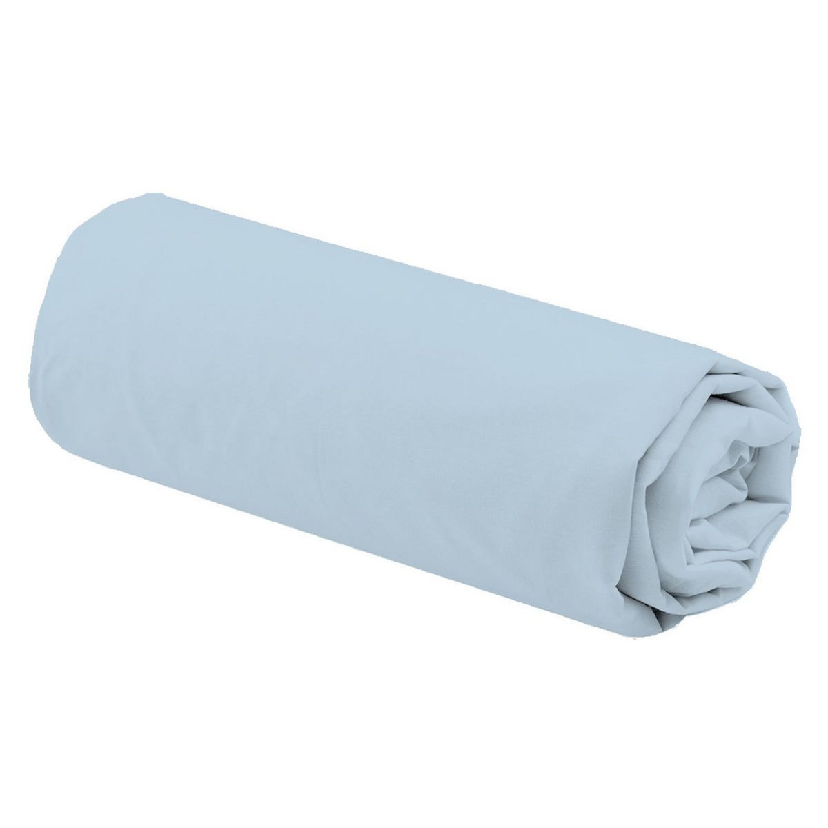 Drap housse uni en microfibre HEYDI