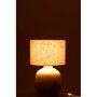Voir la diapositive 3 : Paris Prix Lampe à Poser en Terre Cuite  Mia  47cm Beige