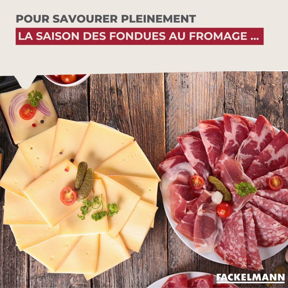 Fackelmann Lot de 6 spatules à raclette en bois 13 cm Fackelmann Wood Edition