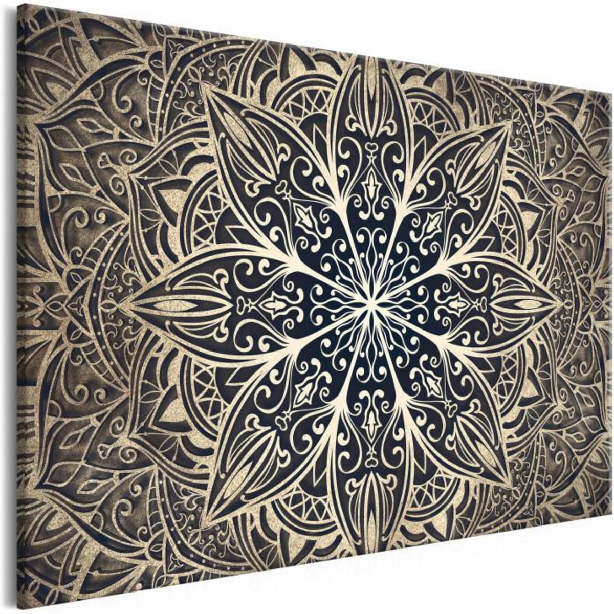 Paris Prix Tableau Imprimé  Oriental Flowers Narrow Brown