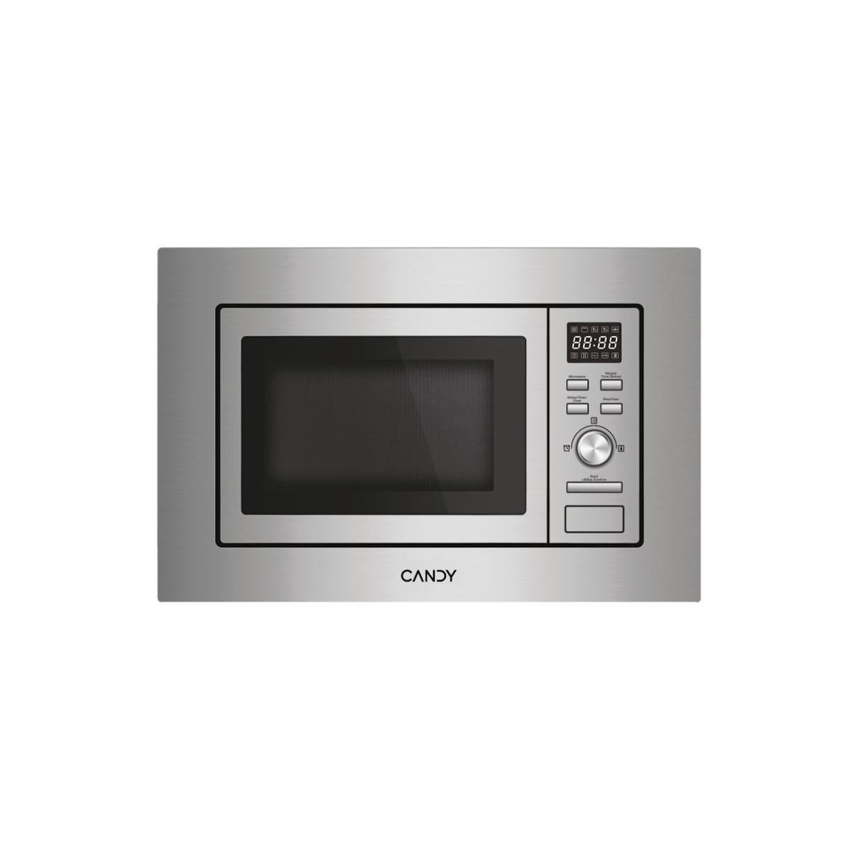 Candy Candy CA38FMW8NG Argent Micro-onde simple Intégré 17 L
