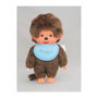 Voir la diapositive 3 : BANDAI Peluche singe - BANDAI - Monchhichi Bavoir Bleu Ciel - 20 cm