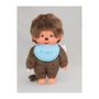 Voir la diapositive 3 : BANDAI Peluche singe - BANDAI - Monchhichi Bavoir Bleu Ciel - 20 cm
