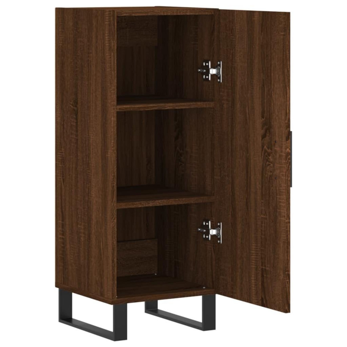 VIDAXL Buffet Chene marron 34,5x34x90 cm Bois d'ingenierie