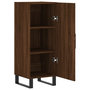 Voir la diapositive 5 : VIDAXL Buffet Chene marron 34,5x34x90 cm Bois d'ingenierie
