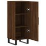 Voir la diapositive 5 : VIDAXL Buffet Chene marron 34,5x34x90 cm Bois d'ingenierie