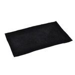 Paris Prix Tapis de Bain Microfibre  Sweety  45x75cm Noir