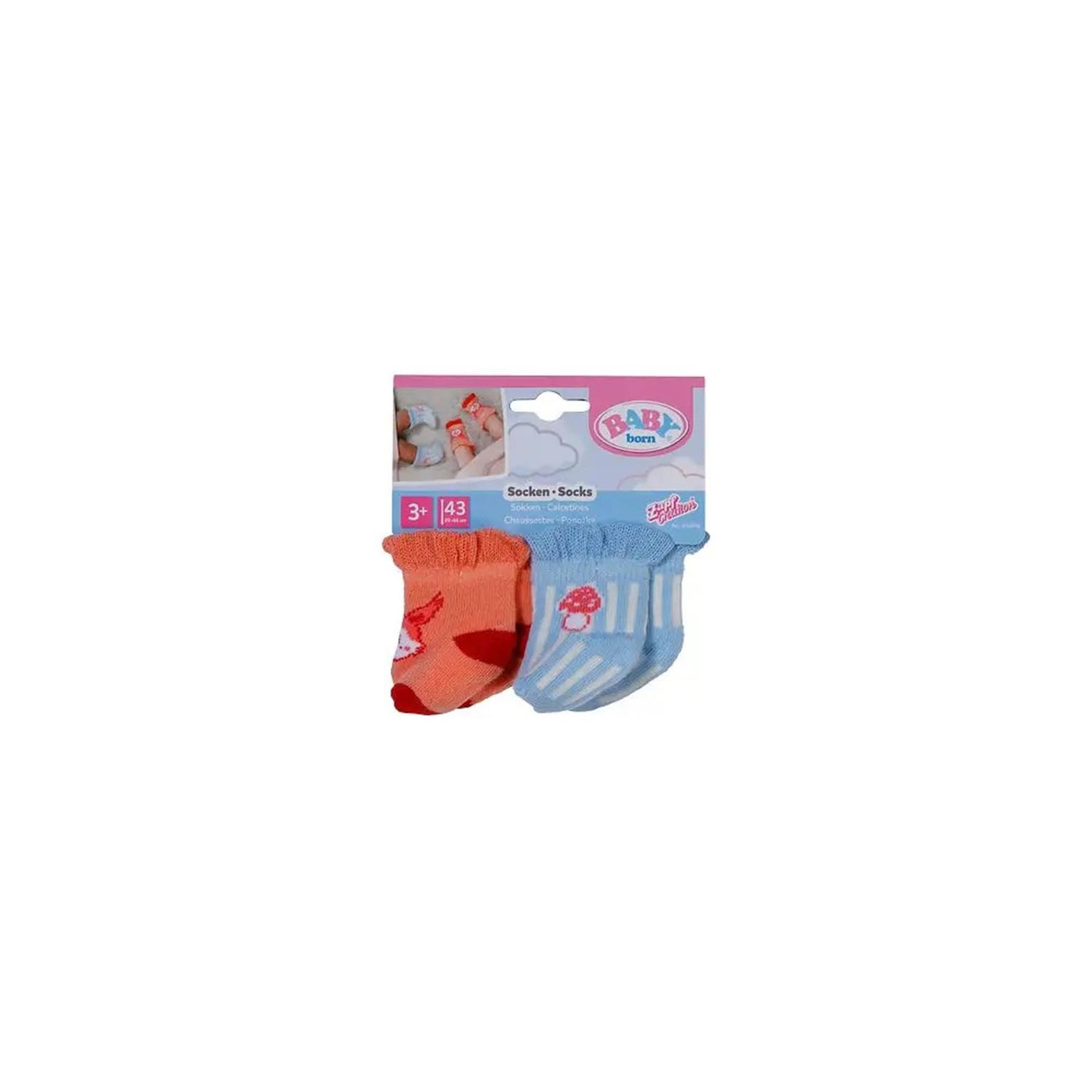 Voir la diapositive 3 : Zapf Creation BABY born Chaussettes agneau pour poupée de 43 cm