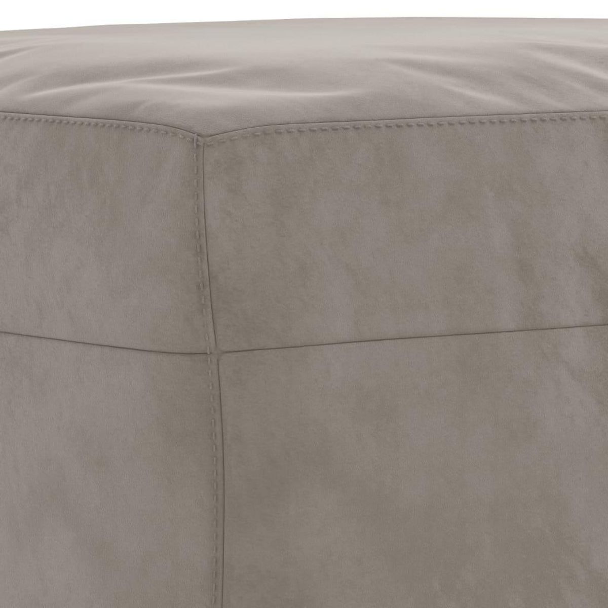 VIDAXL Banc Gris clair 100x35x41 cm Velours