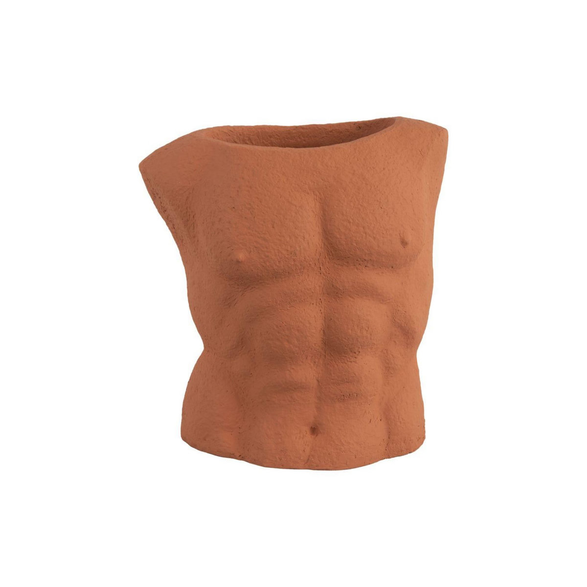 PRESENT TIME Vase Cache Pot en polyrésine - Modèle Mâle