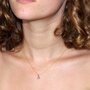 Voir la diapositive 4 : L'ATELIER D'AZUR Collier - Pendentif Or Jaune Améthyste Ronde - Femme