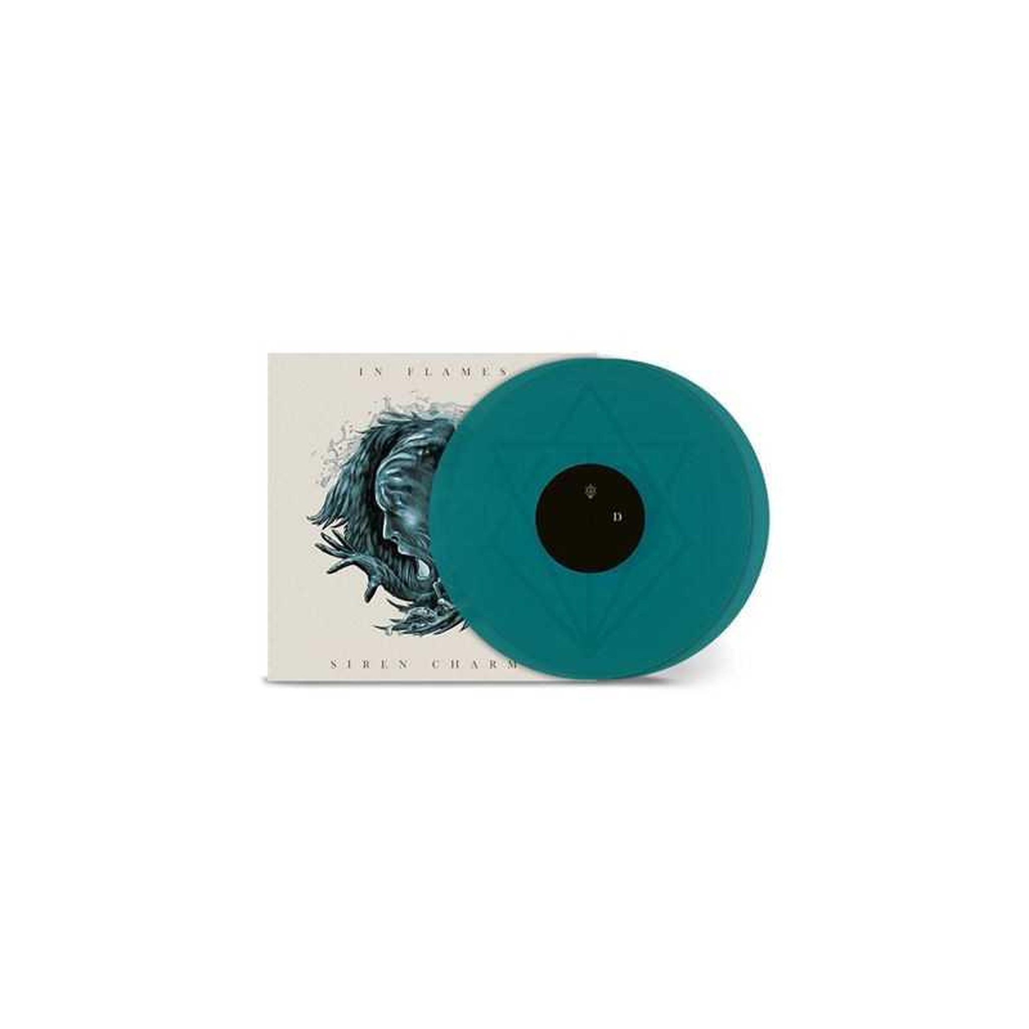 Vinyle 2lp in flames « siren charms » 10th anniversary, vert transparent 180 g