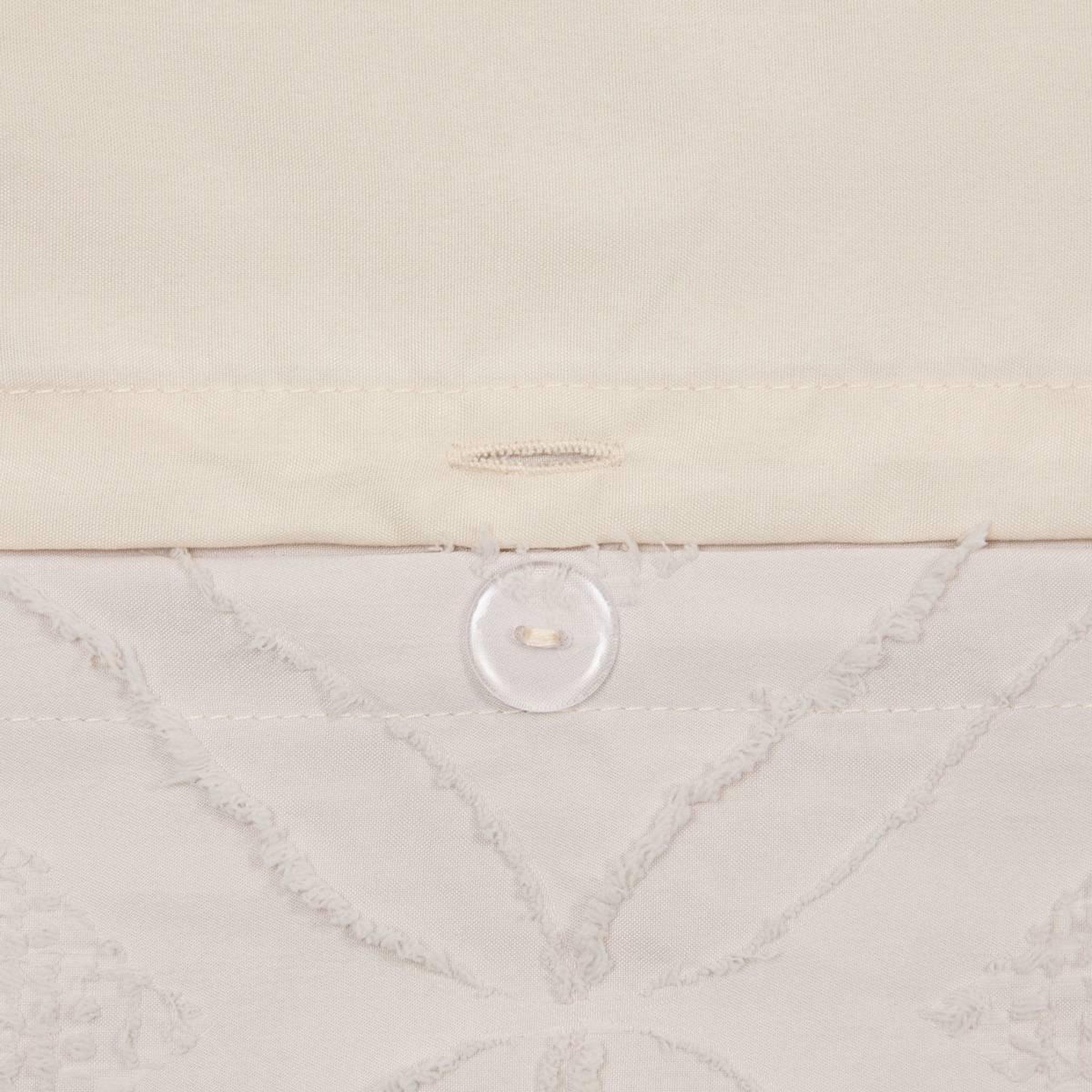 Voir la diapositive 5 : ATMOSPHERA Parure de lit 3 pièces  amy  240x220cm beige lin
