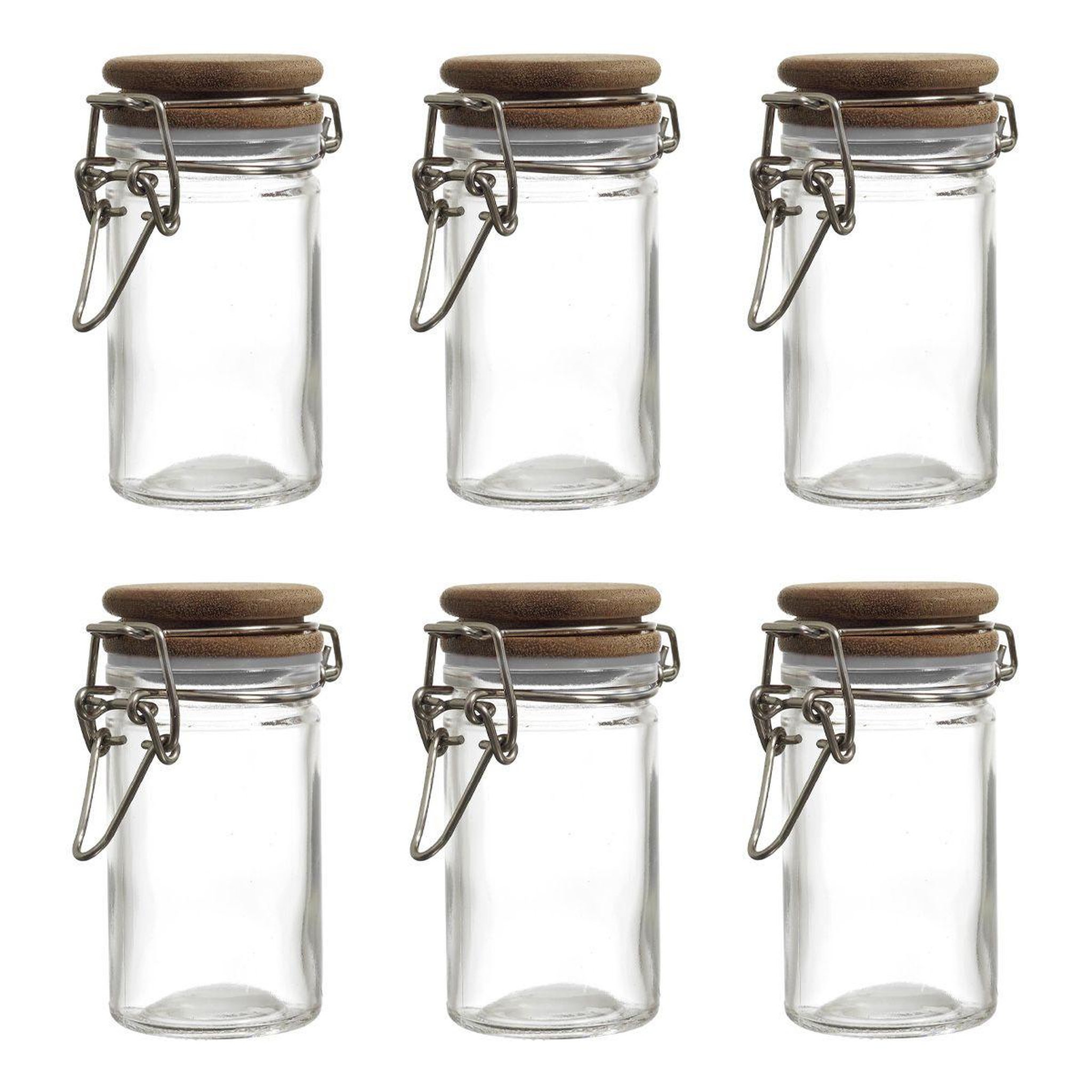 COOK CONCEPT Lot de 6 Verrines en Verre  Jim  7cl Transparent