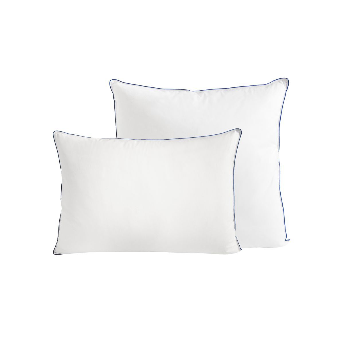 DUNLOPILLO Oreiller à mémoire de forme confort ferme en coton  VISCO FLEUR