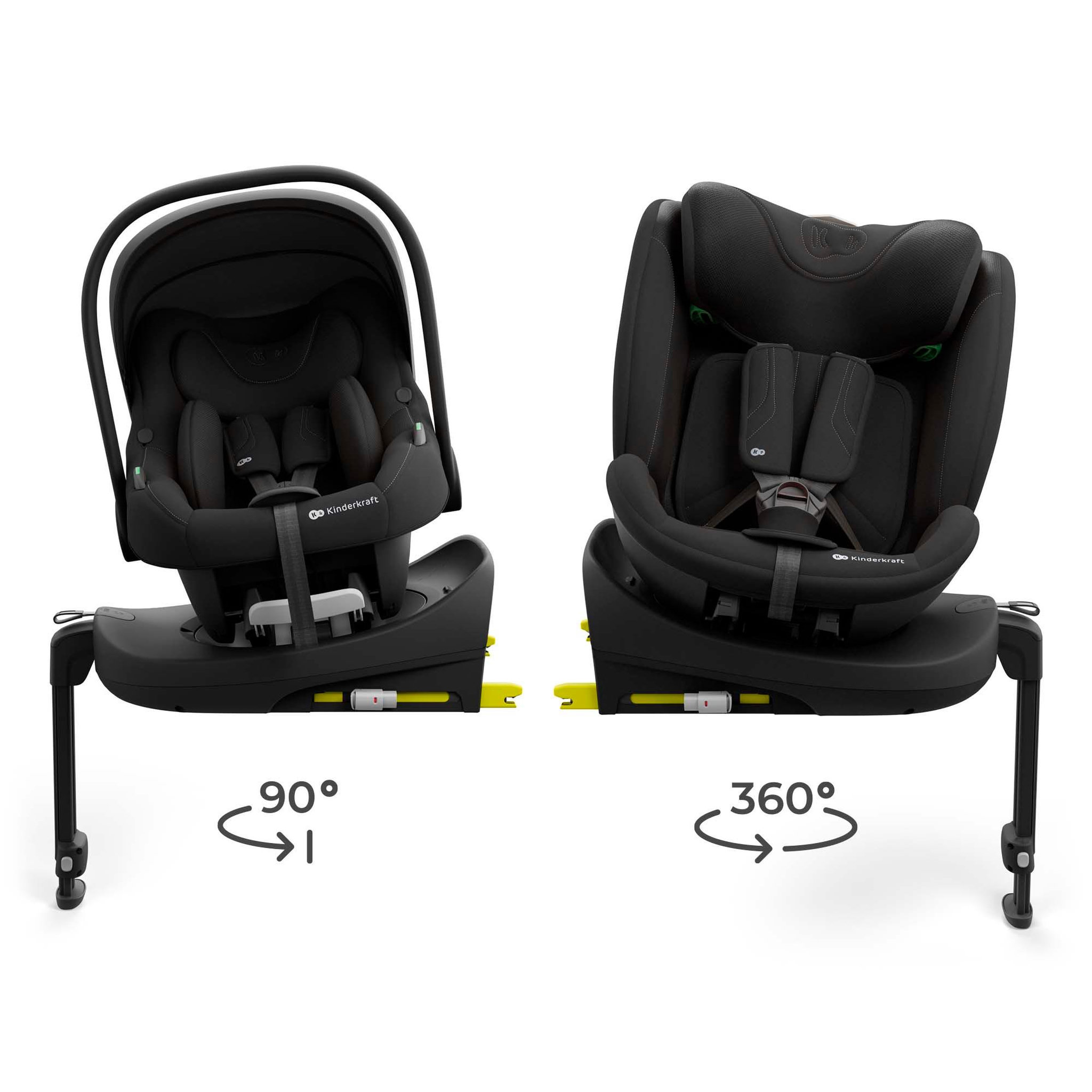Voir la diapositive 4 : KINDERKRAFT Base isofix modulaire pour siège auto