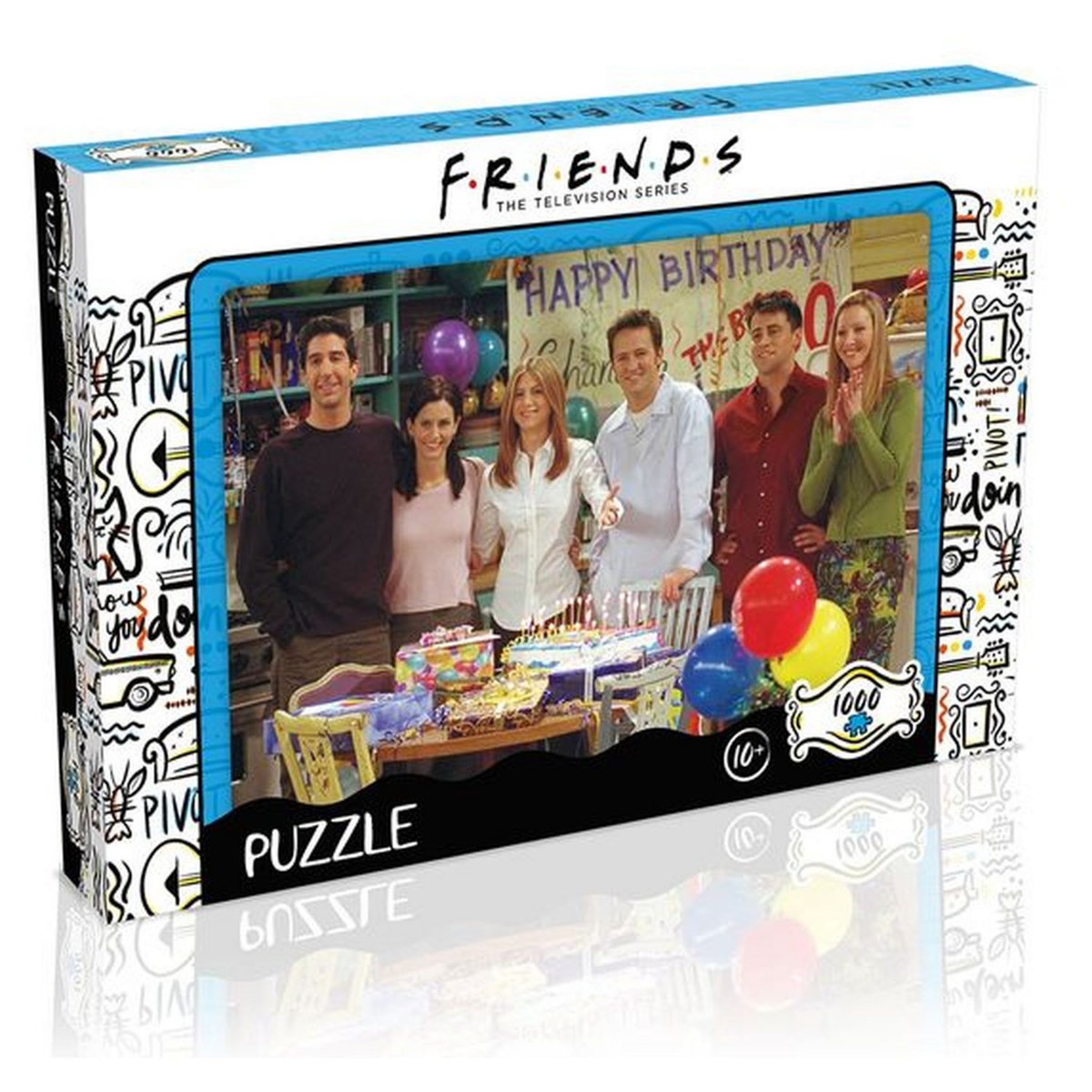  WINNING MOVES Puzzle 1000 pièces Friends Happy Birthday 