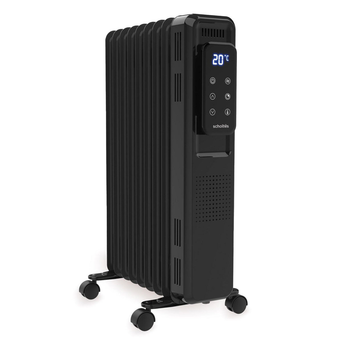 Scholtes Radiateur bain d?huile 2000w noir - schd509n