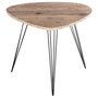 Voir la diapositive 1 : ATMOSPHERA Table d'appoint design Neile - L. 69 x H. 60 cm - Noir