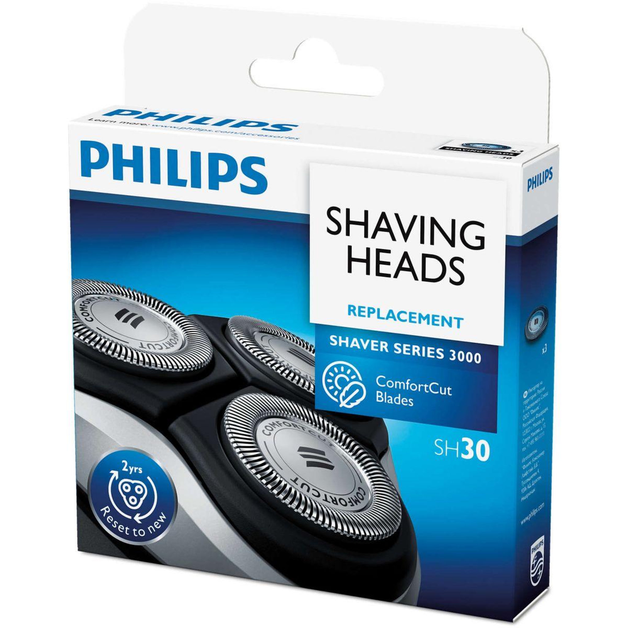 Voir la diapositive 3 : Philips Tête de rasoir SH30/50