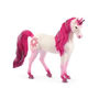 Voir la diapositive 1 : Schleich Figurine Licorne jument Mandala - Tatouage rose - Schleich 70717 Bayala