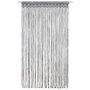 Voir la diapositive 2 : VIDAXL Rideau en macrame Anthracite 140x240 cm Coton