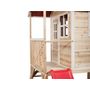 Voir la diapositive 3 : EXIT TOYS Maisonnette en bois pour enfants Loft 300 Naturel - Exit Toys
