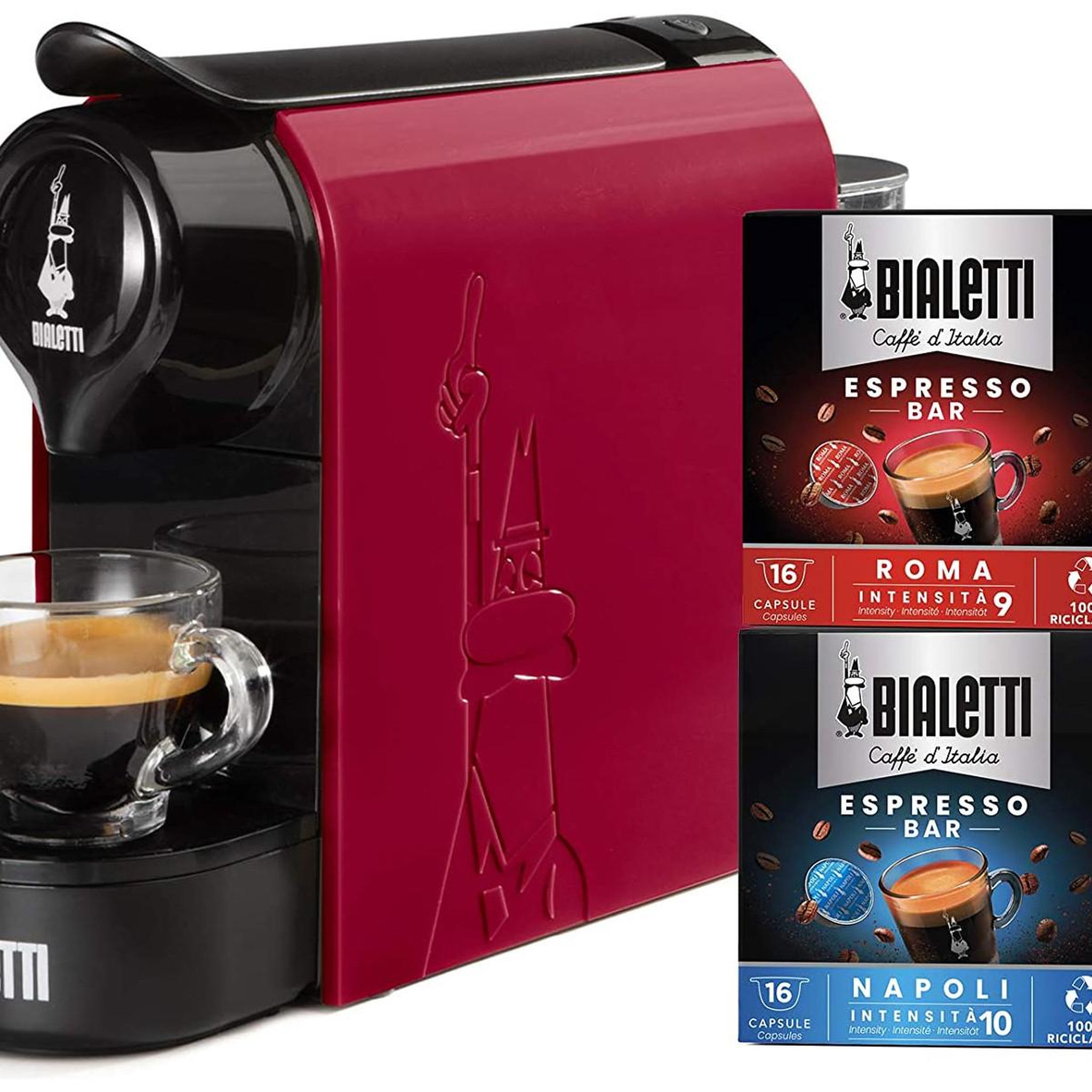 Voir la diapositive 2 : BIALETTI Bialetti gioia entièrement automatique cafetière à dosette 0,5 l