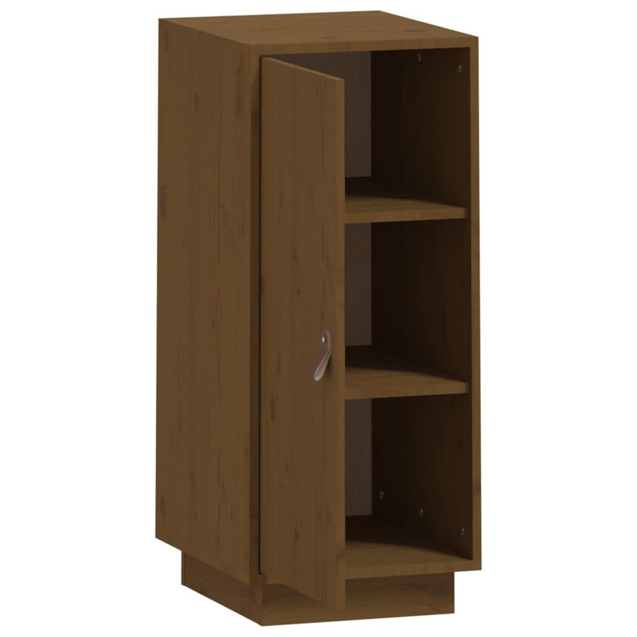 Voir la diapositive 4 : VIDAXL Buffet Marron miel 34x40x75 cm Bois massif de pin